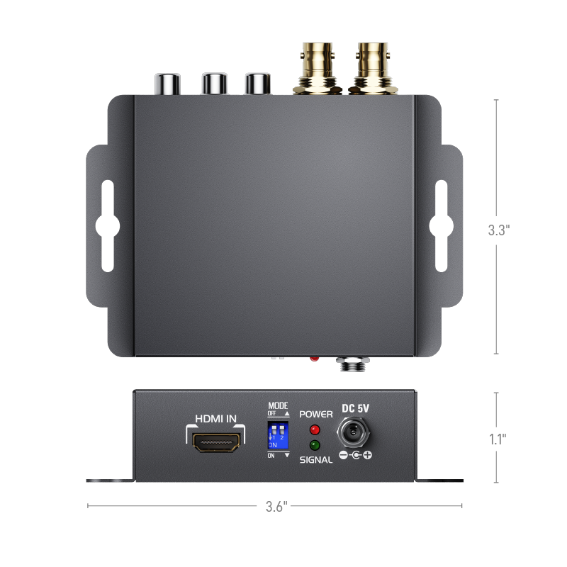HDMI to 3G/HD/SD-SDI Converter with Audio Extractor | GoMax Electronics ...