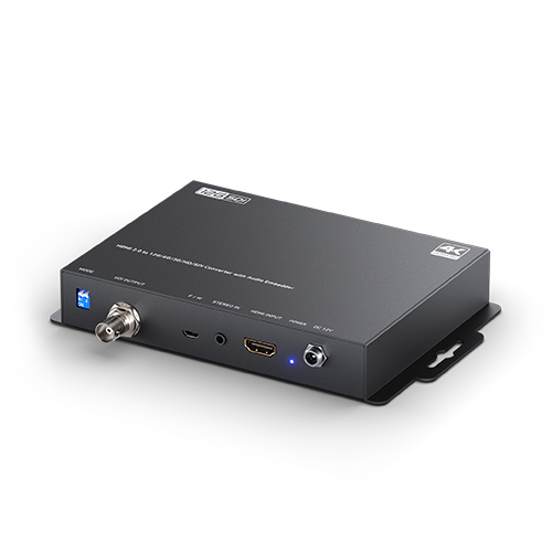 HDMI 2.0 to 12G/6G/3G/HD/SD-SDI Converter with Audio Embedder | GoMax ...