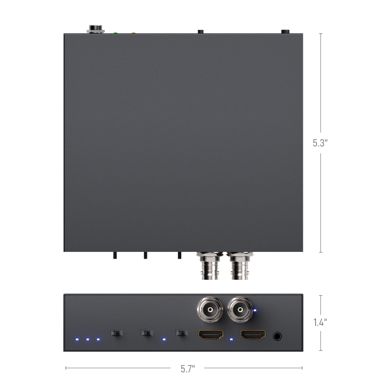 HDMI 2.0 & 3G SDI to NDI Transceiver | GoMax Electronics, Inc.