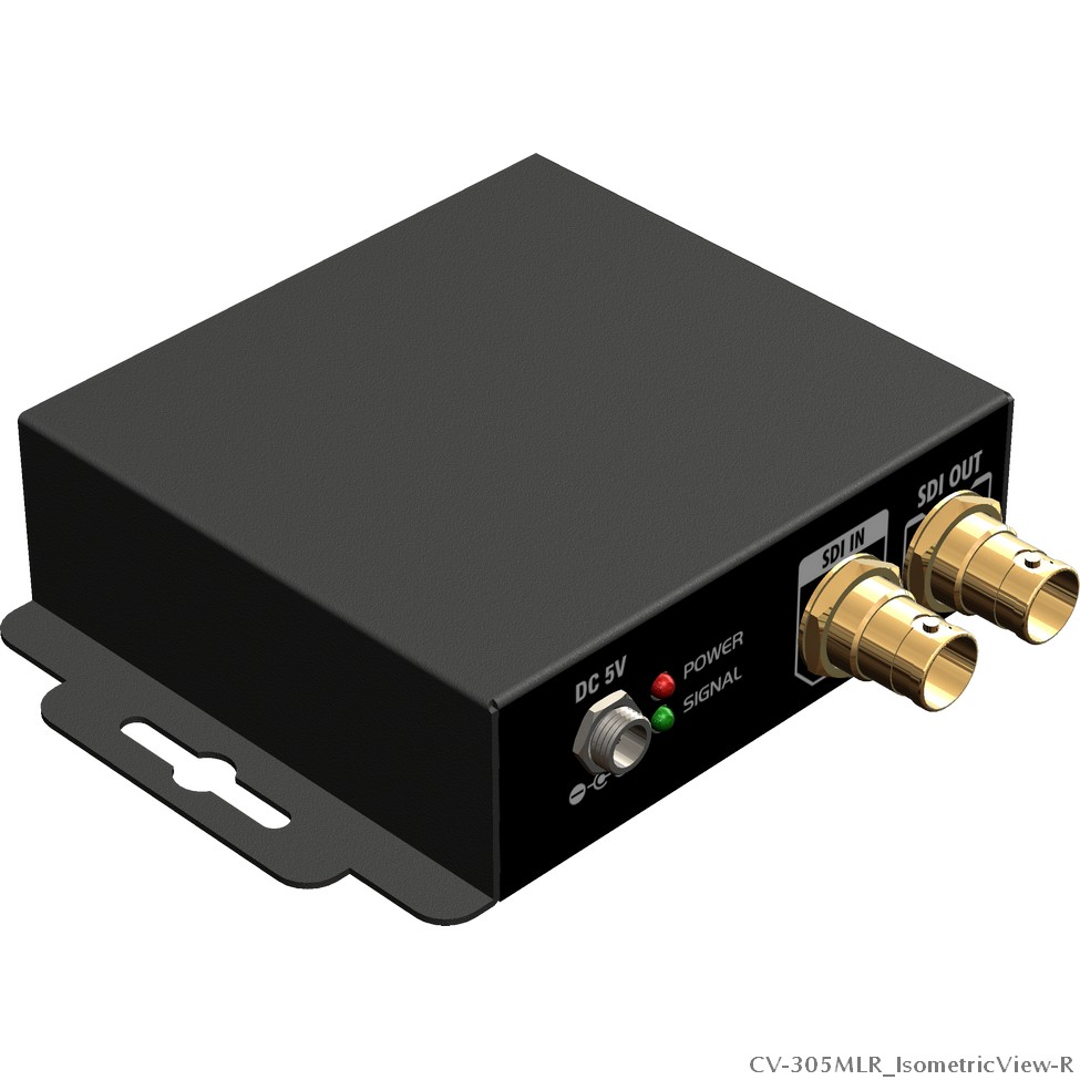 3G/HD/SD-SDI to HDMI converter with audio extraction and mixer