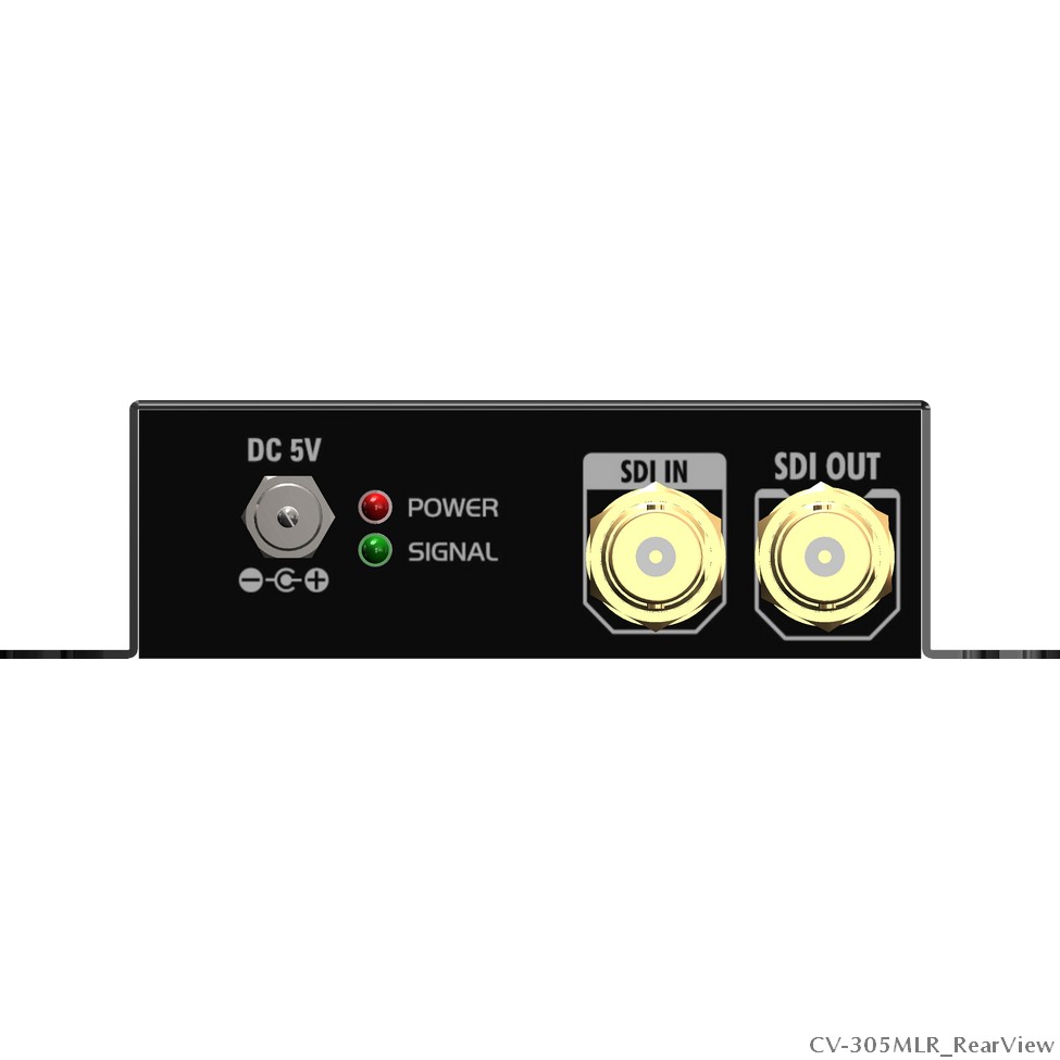 3G/HD/SD-SDI to HDMI converter with audio extraction and mixer